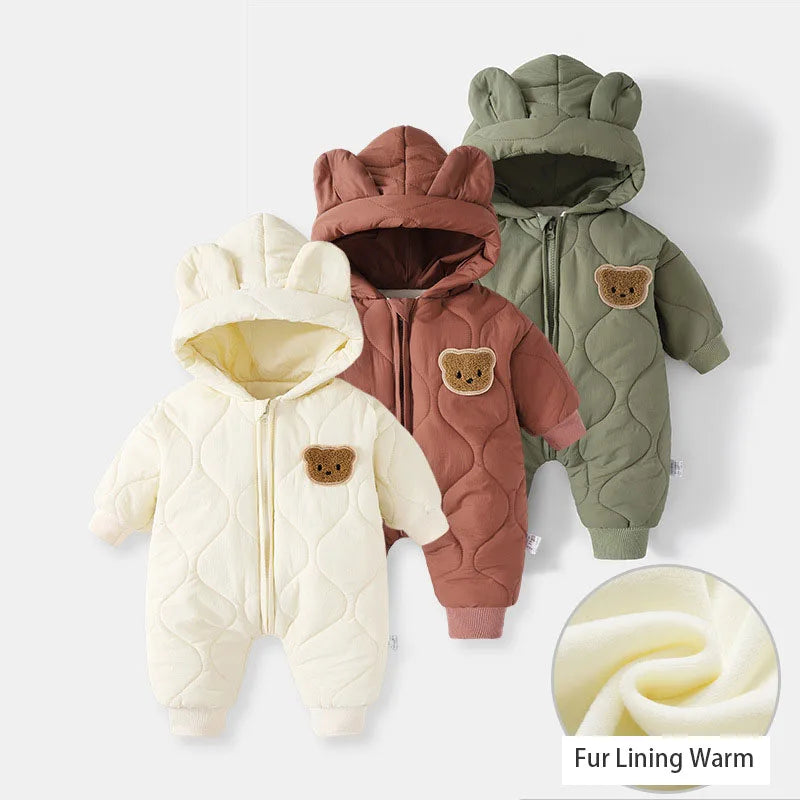 Winter Baby Rompers